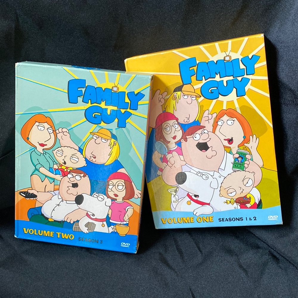Family Guy DVD season 1,2 & 3